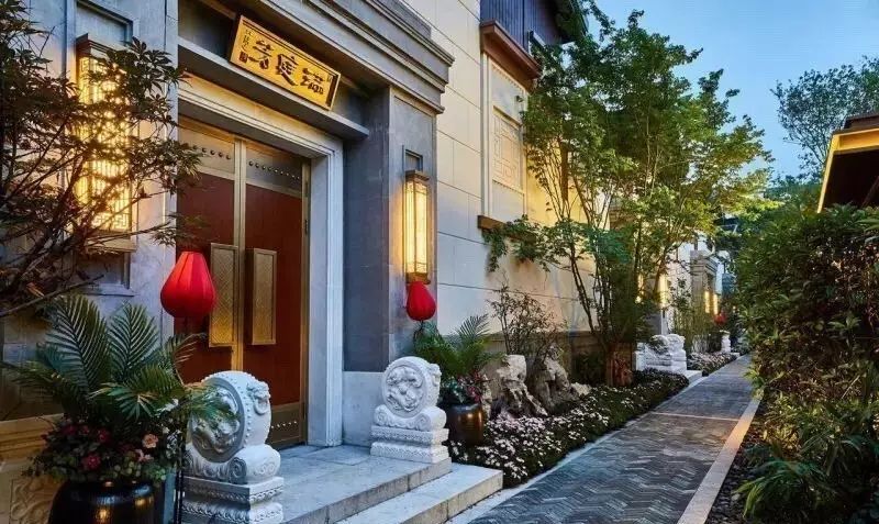 100個(gè)新中式入口，中國(guó)新中式建筑的精髓