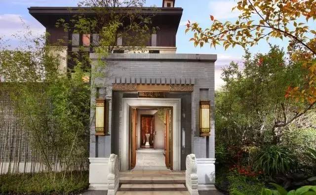 100個(gè)新中式入口，中國新中式建筑的精髓