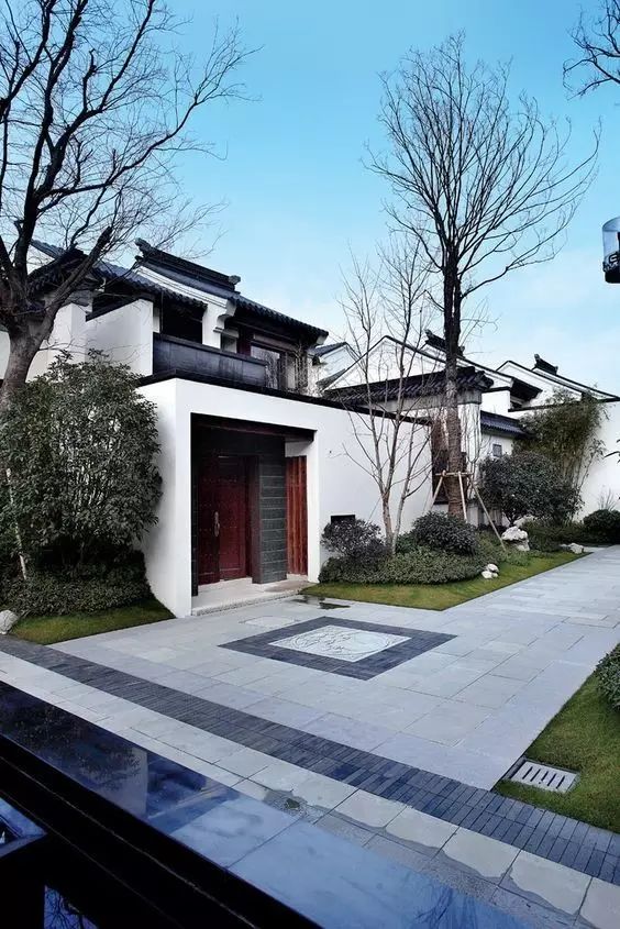 100個(gè)新中式入口，中國新中式建筑的精髓