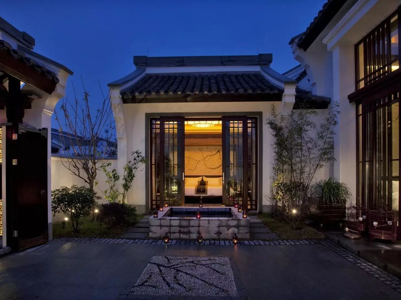 100個(gè)新中式入口，中國新中式建筑的精髓