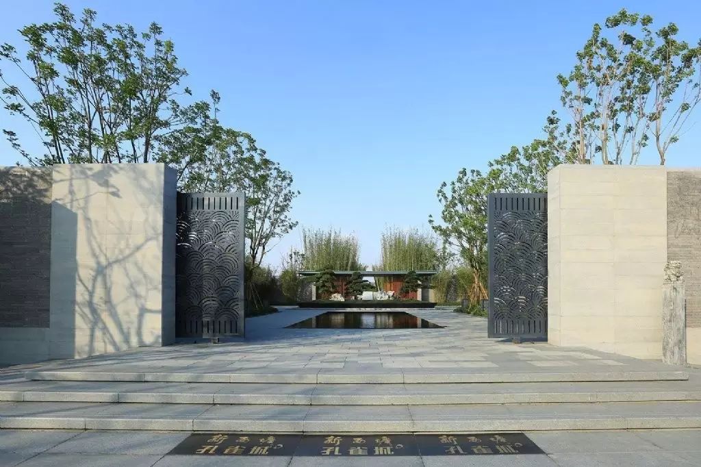 100個(gè)新中式入口，中國(guó)新中式建筑的精髓