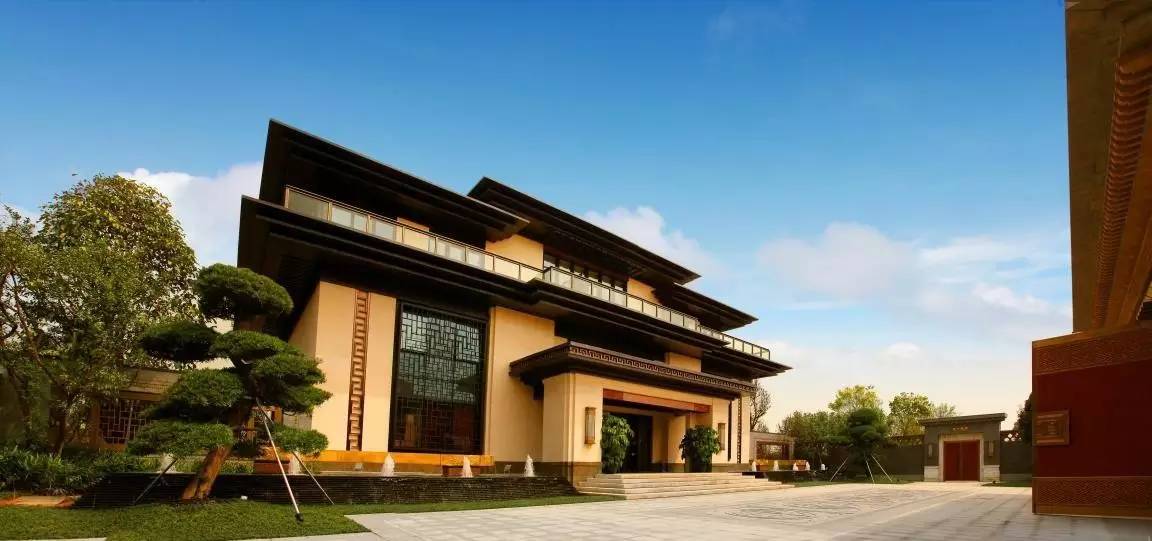 100個(gè)新中式入口，中國新中式建筑的精髓