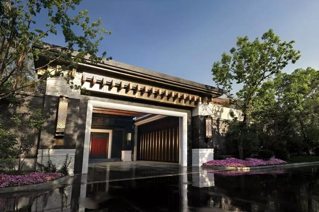 100個(gè)新中式入口，中國新中式建筑的精髓