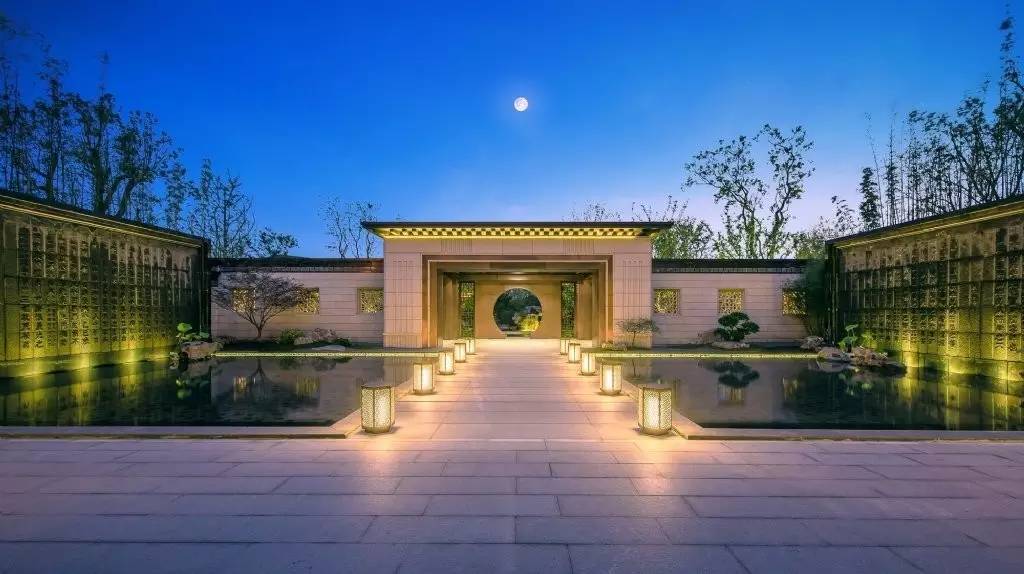 100個(gè)新中式入口，中國(guó)新中式建筑的精髓