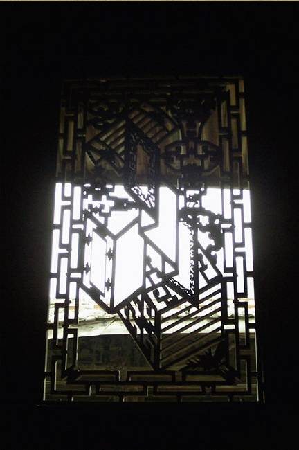 古建筑的眼睛，花樣隔窗