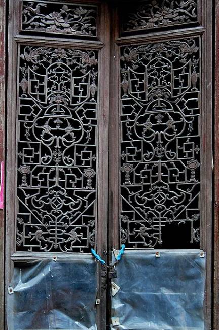 古建筑的眼睛，花樣隔窗