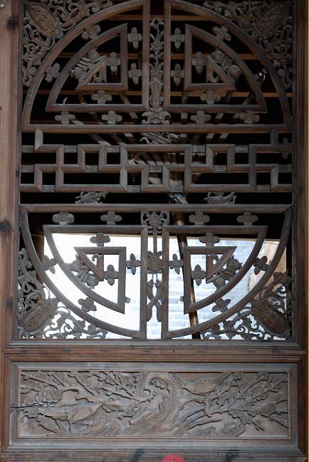 古建筑的眼睛，花樣隔窗