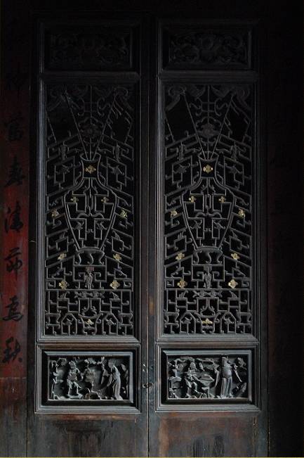 古建筑的眼睛，花樣隔窗