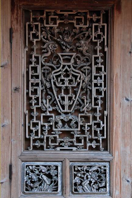 古建筑的眼睛，花樣隔窗