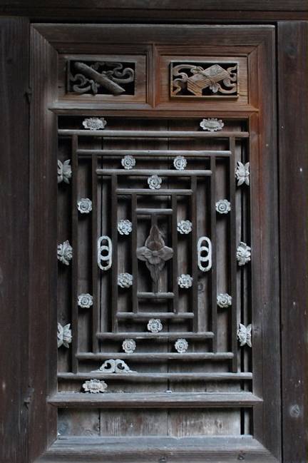 古建筑的眼睛，花樣隔窗