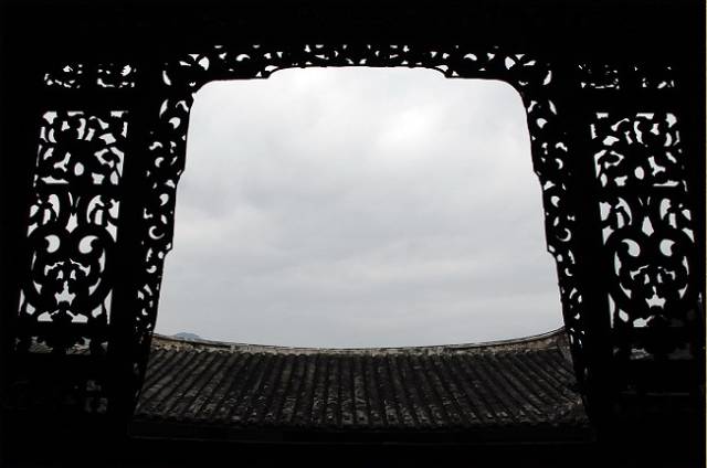 古建筑的眼睛，花樣隔窗