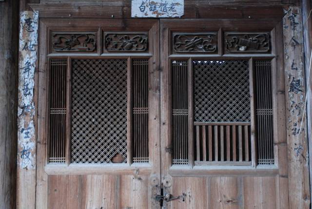 古建筑的眼睛，花樣隔窗