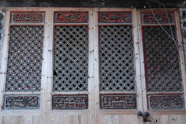 古建筑的眼睛，花樣隔窗