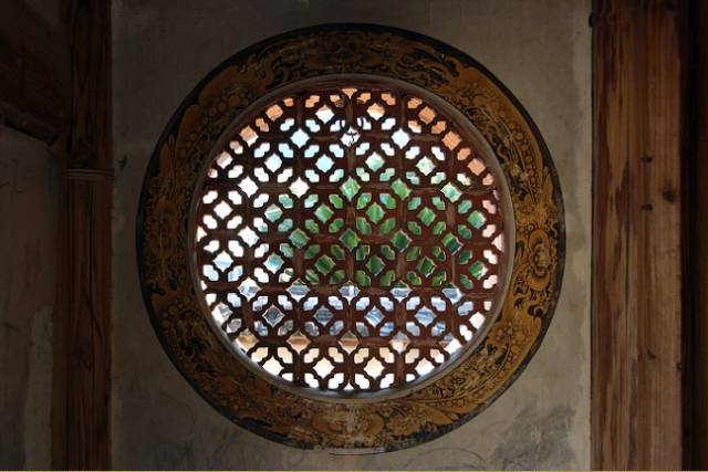 古建筑的眼睛，花樣隔窗