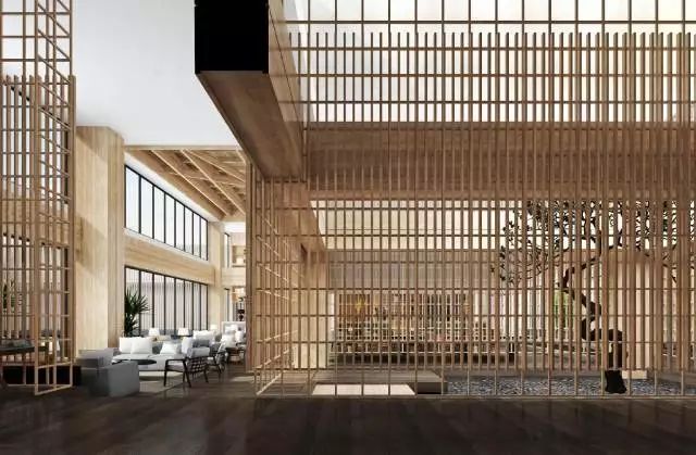 來自時光花絮，新中式建筑