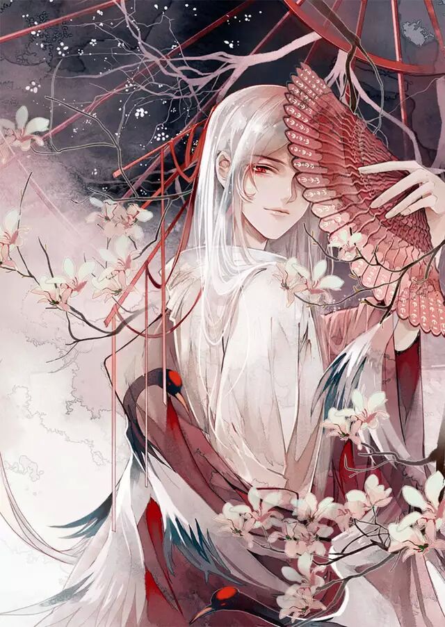 唯美古風圖片:寒月退霜風滿樓，夜靜人幽滿腔愁