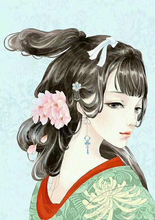 唯美古風(fēng)圖片：我亦逢場(chǎng)作戲人，紅顏為誰(shuí)美