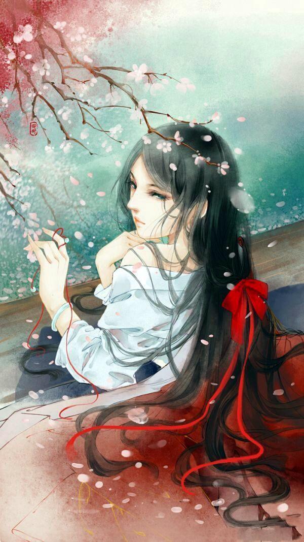 唯美古風(fēng)圖片：一句君無戲言，妾等百年