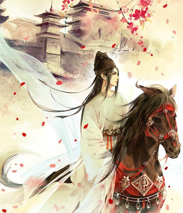 5款唯美古風圖片：癡心灑淚悲啼，思念苦惱傷心