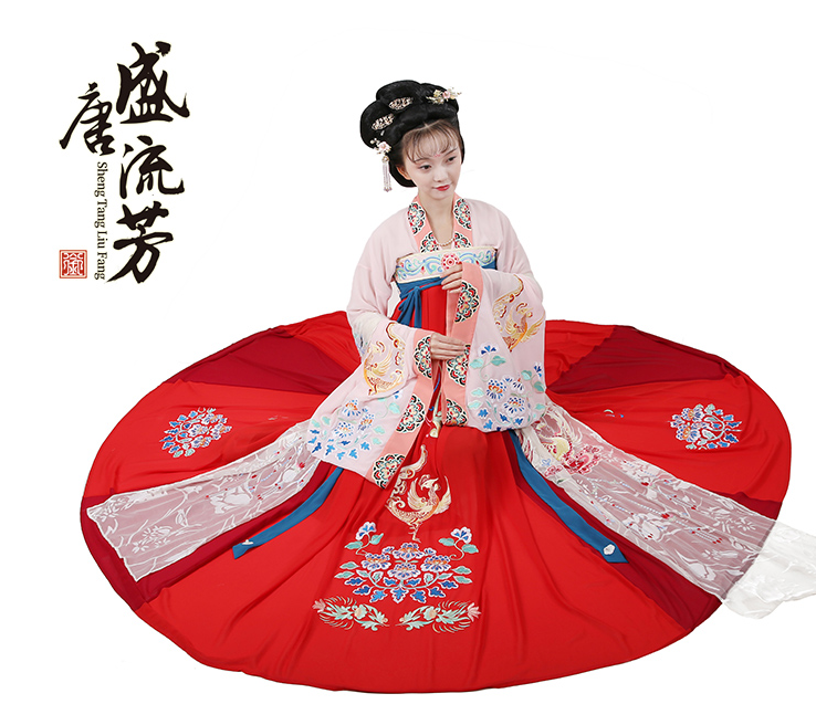 盛唐流芳漢服，窈窕淑女漢服美女