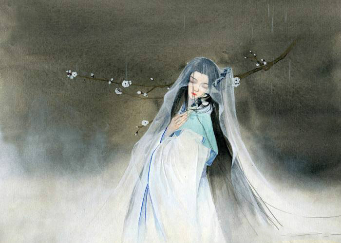 唯美古風(fēng)圖片：似水流年，恍然又一年