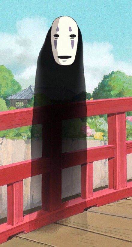 動(dòng)漫電影《千與千尋》無臉男壁紙(一)