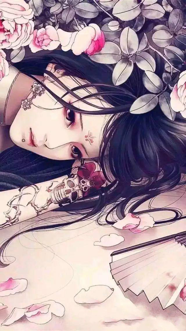 唯美古風(fēng)網(wǎng)名:長發(fā)綰君心