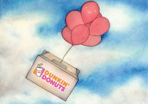 復(fù)古的插畫:怦然心動