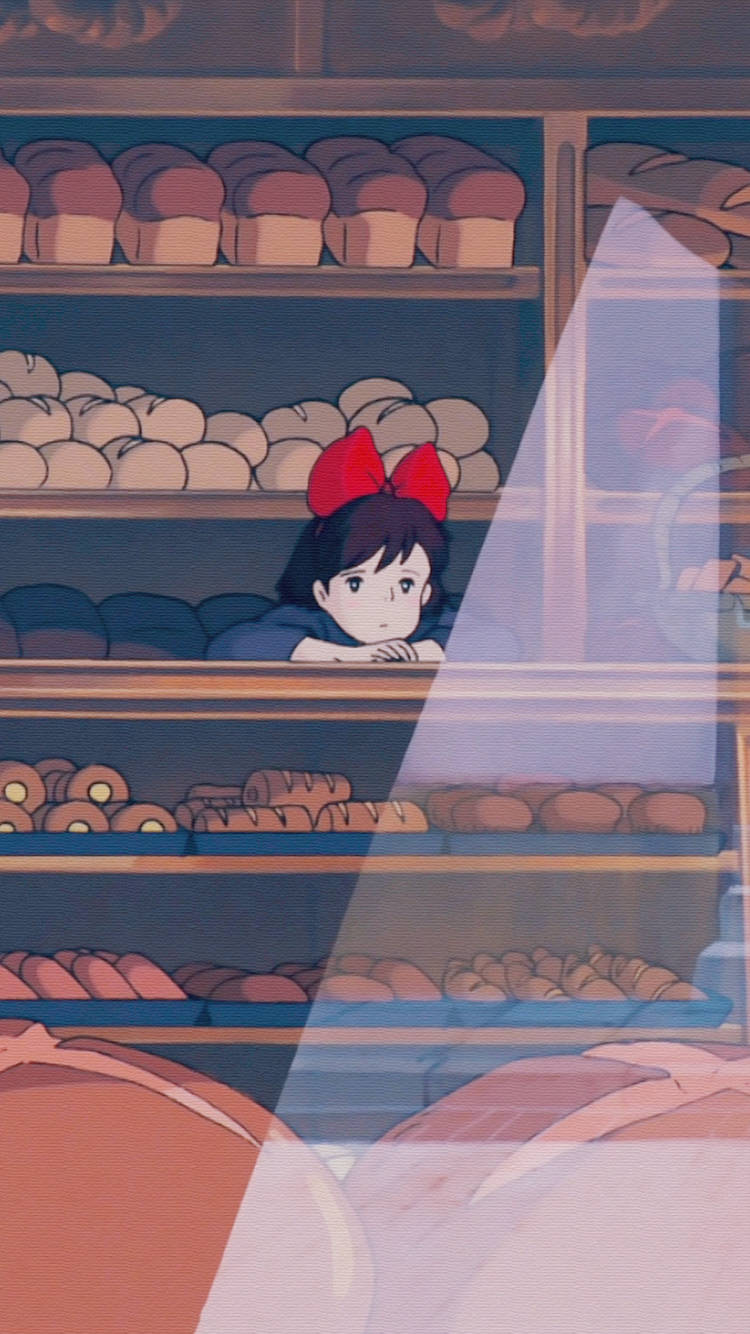 《魔女宅急便》，5款高清壁紙