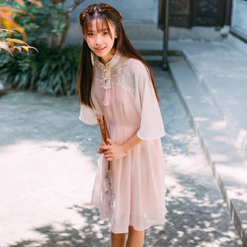 唯美小清新漢服，一種笙歌婉轉的氣質