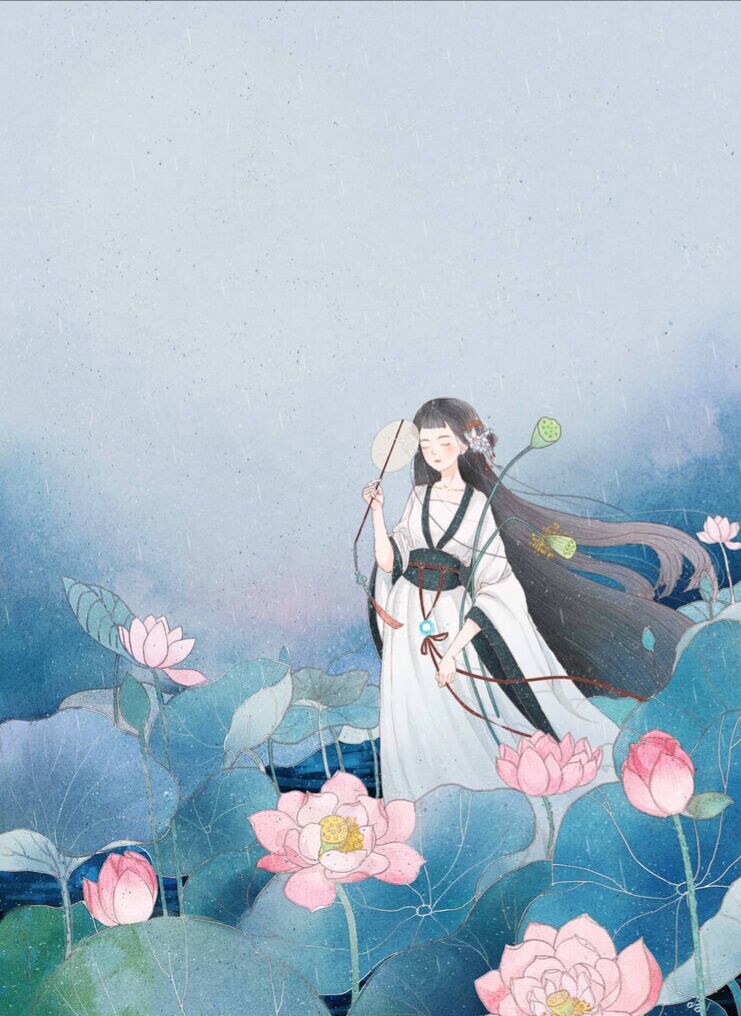 4款唯美古風(fēng)圖片：夢回曲水邊