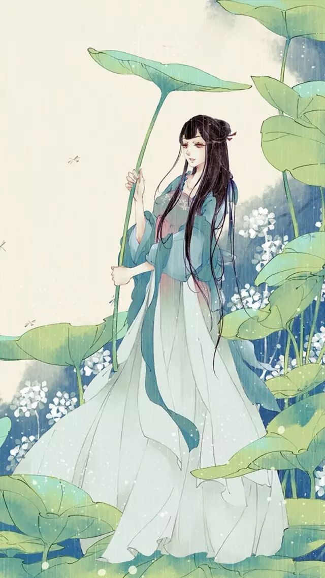 4款唯美古風(fēng)圖片:花謝花開花滿天