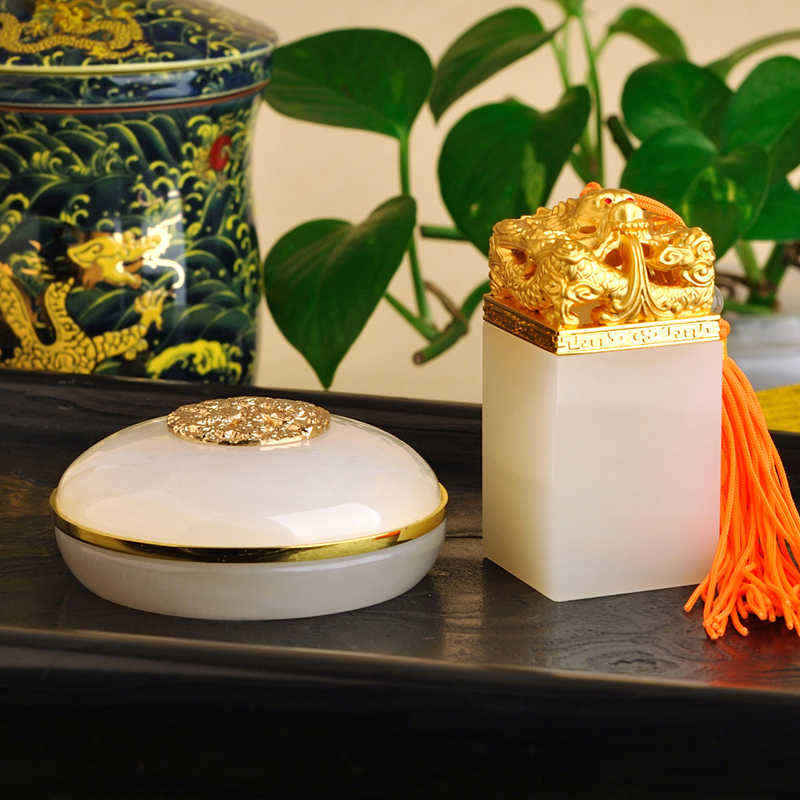 金絲入扣，細膩晶瑩的文房印璽（四）