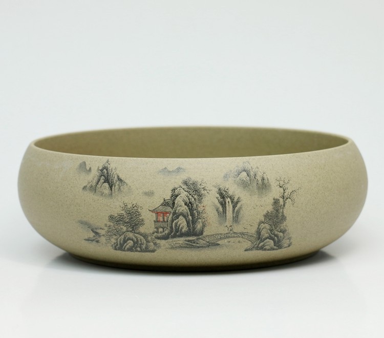 瓷畫(huà)·水盂（一）