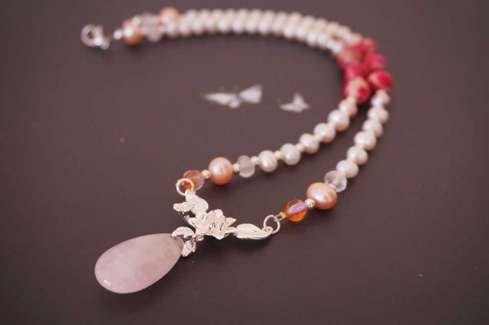 文藝復(fù)古珍珠項鏈