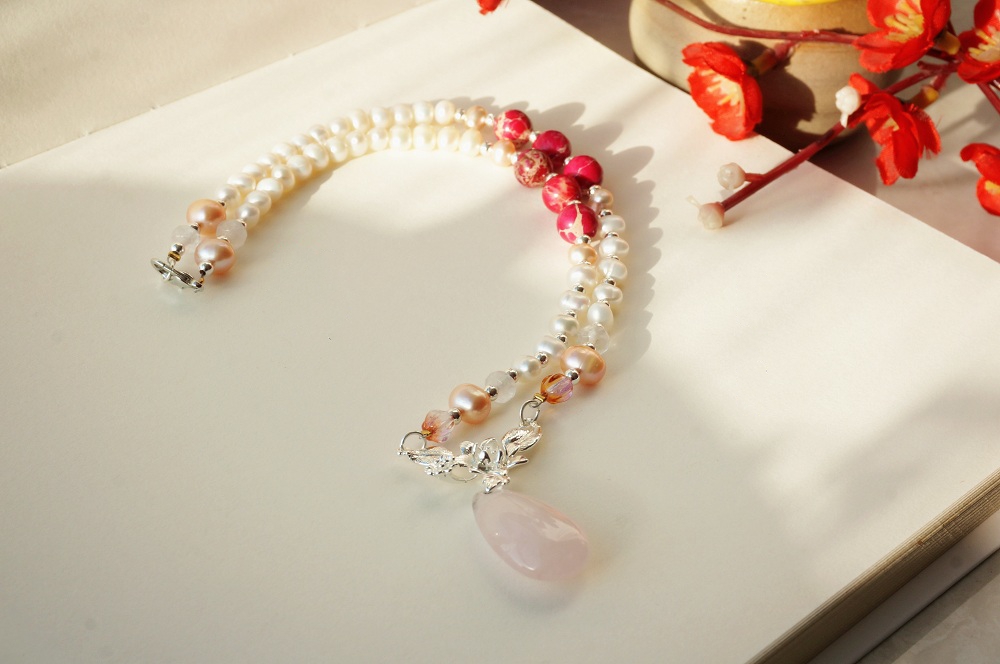 文藝復(fù)古珍珠項鏈