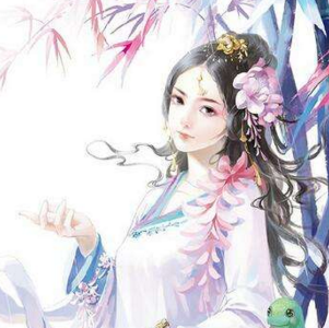 彼岸花古風美女頭像