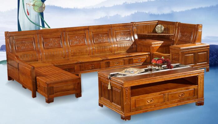 新中式香樟木質(zhì)沙發(fā)雕花，香樟木家具優(yōu)點(diǎn)