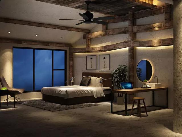 浙江杭州 越過(guò)山丘民宿