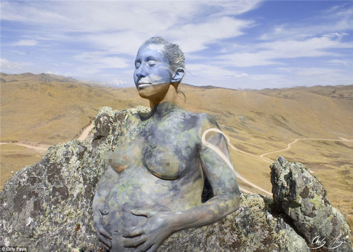 人體彩繪，美翻了人體彩繪圖片