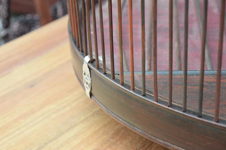 紅木紅酸枝鳥(niǎo)籠子