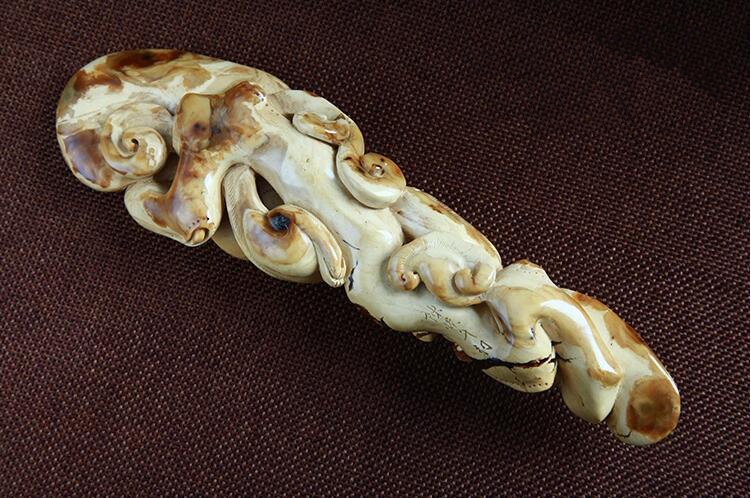 緬甸琥珀雕刻件，琥珀鑒別方法