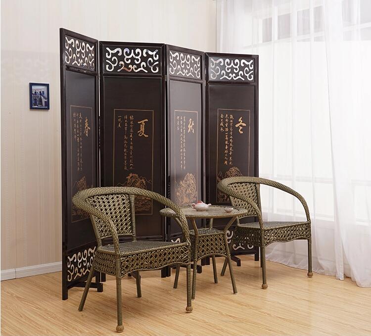 現(xiàn)代中式實木屏風