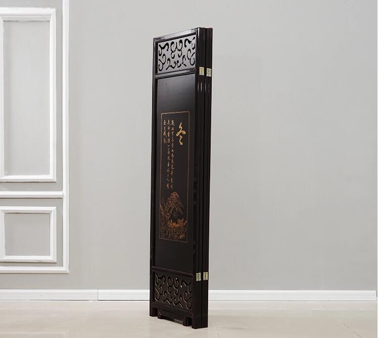 現(xiàn)代中式實木屏風