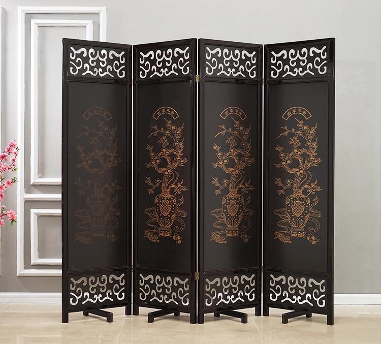 現(xiàn)代中式實木屏風