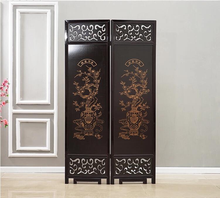 現(xiàn)代中式實木屏風