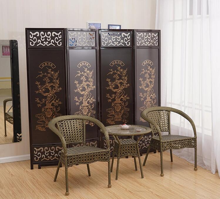 現(xiàn)代中式實木屏風