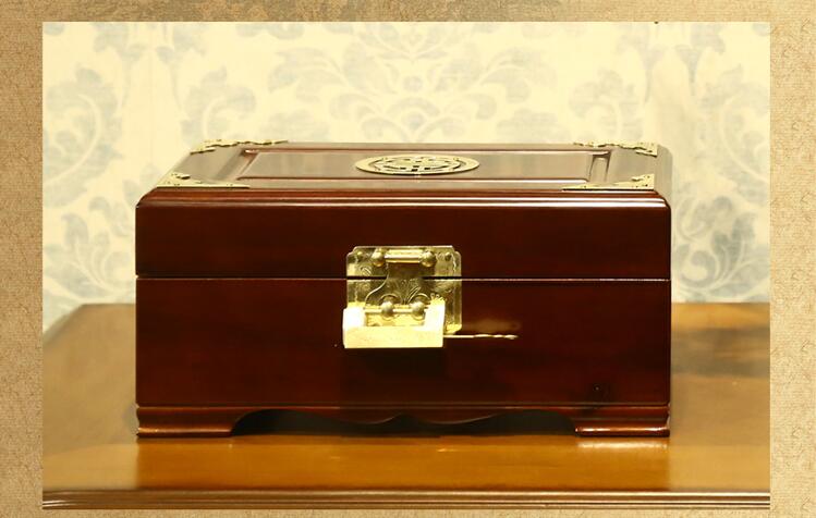 新中式實木明清復(fù)古老家具小樟木箱子