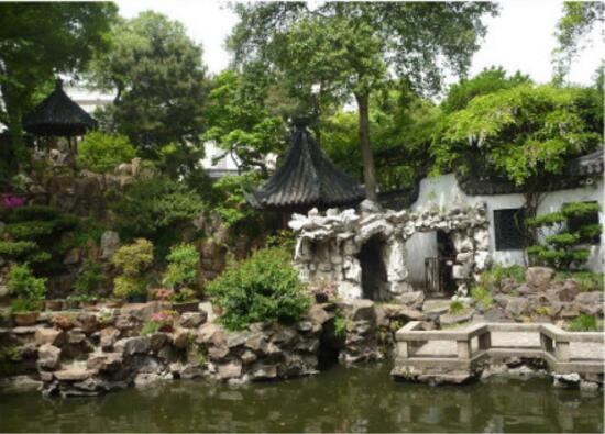 上海豫園亭臺樓閣巧設計