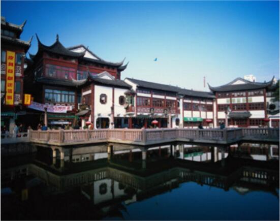 上海豫園亭臺樓閣巧設計